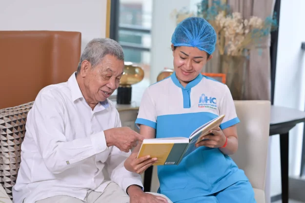 The healthcare worker